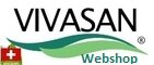 Logo Vivasan Webshop English - World wide delivery 