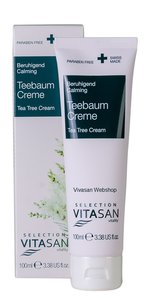 Tea Tree Cream with kanuka,manuka,lavender 100ml Vivasan