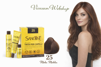 Sanotint Classic Hair Colour MOKA  Nr. 25  - 125 ml