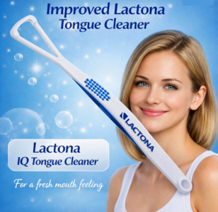 IQ Tongue Cleaner – For Fresh Breath & Daily Oral Wellness, Lactona