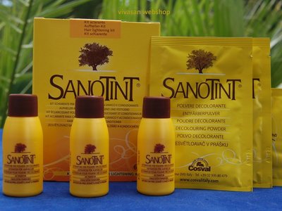 Hair Lightning kit Sanotint with conditioner 66g 