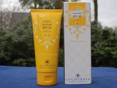 Sun cream SPF 30 Sun Pure High Protection Locherber 100ml