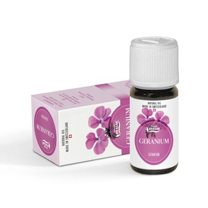 Geranium oil 10ml (Pelargonium graveolens) Vivasan