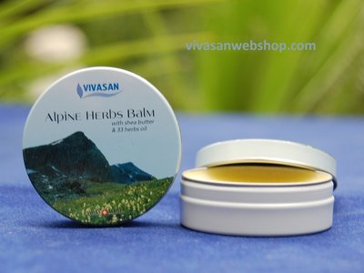 Alpine herbs balm with 33 essential oils 10g Vivasan