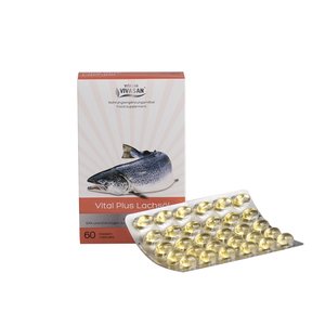 Vital Plus Salmon oil with omega-3, 60 caps. 42,3g Vivasan